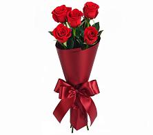 Букет 5 Красных роз Эдлесс Лав в Зарево