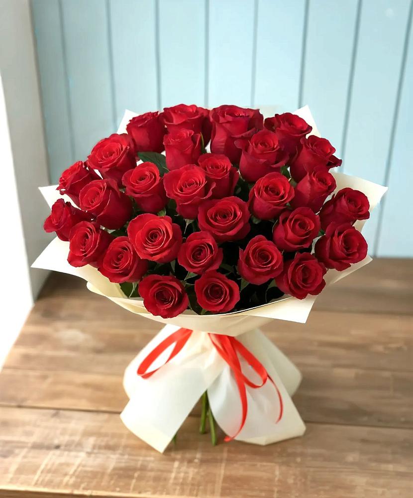 Букет 29 Красных роз в Зарево