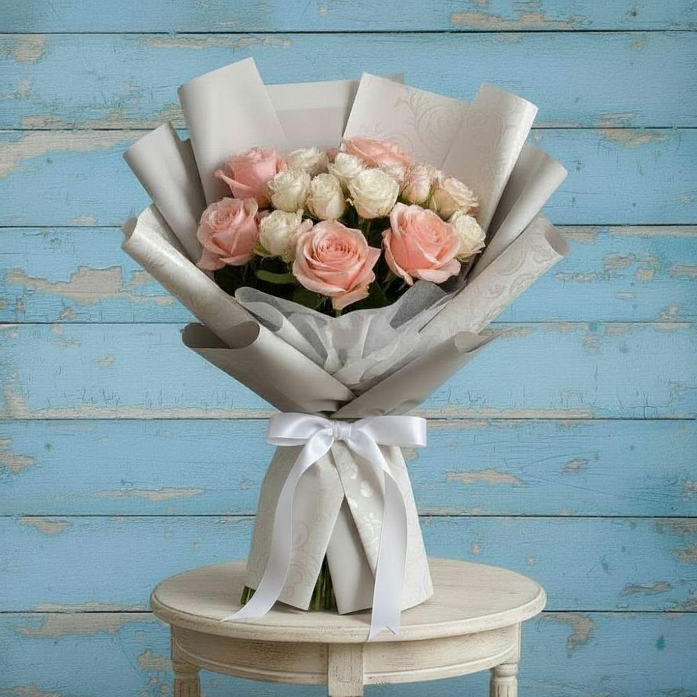 Букет цветов из: Розы в Зарево