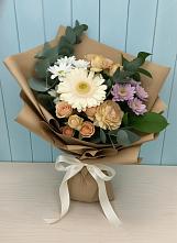 Букет цветов из:  Герберы и Хризантемы в Зарево
