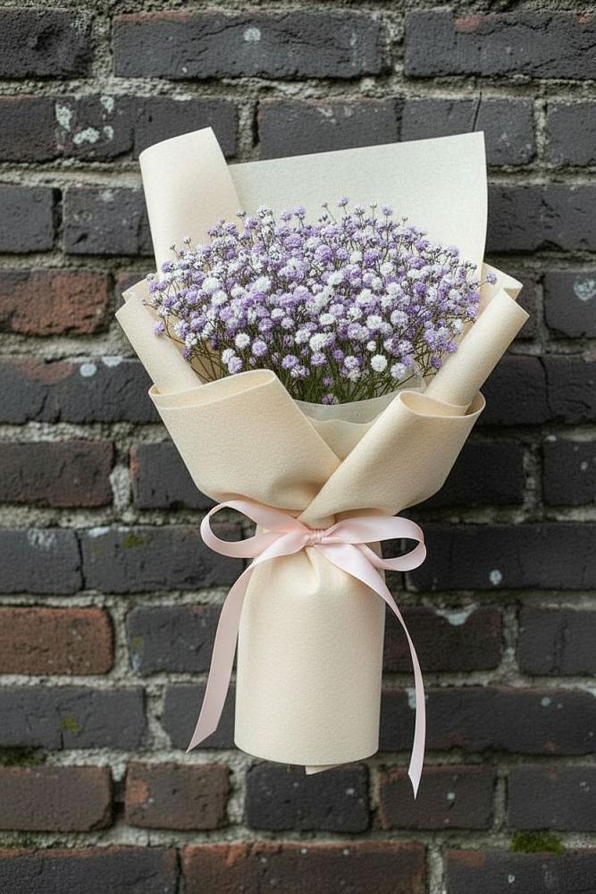 Букет цветов из: Гипсофила в Зарево