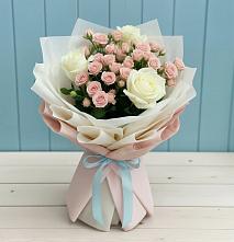 Букет цветов из:  Розы #REPLACE_PRED# Зарево