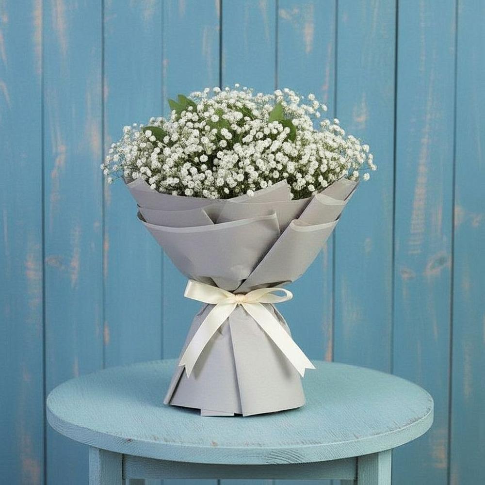 Букет цветов из: Гипсофила в Зарево