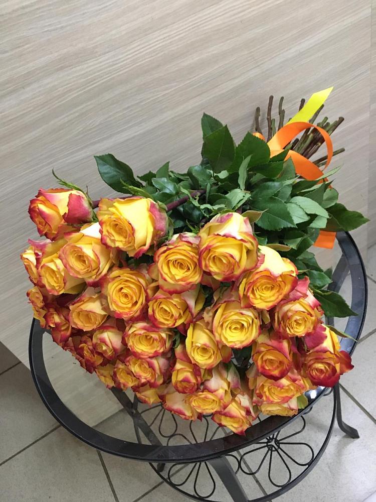 Букет Желтые розы в Зарево