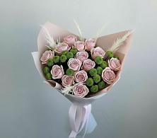 Букет цветов из:  Розы и Хризантемы в Зарево