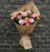 Букет цветов из:  Розы #REPLACE_PRED# Зарево