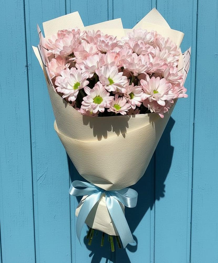 Букет цветов из: Хризантемы в Зарево