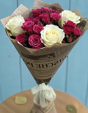 Букет цветов из:  Розы в Зарево
