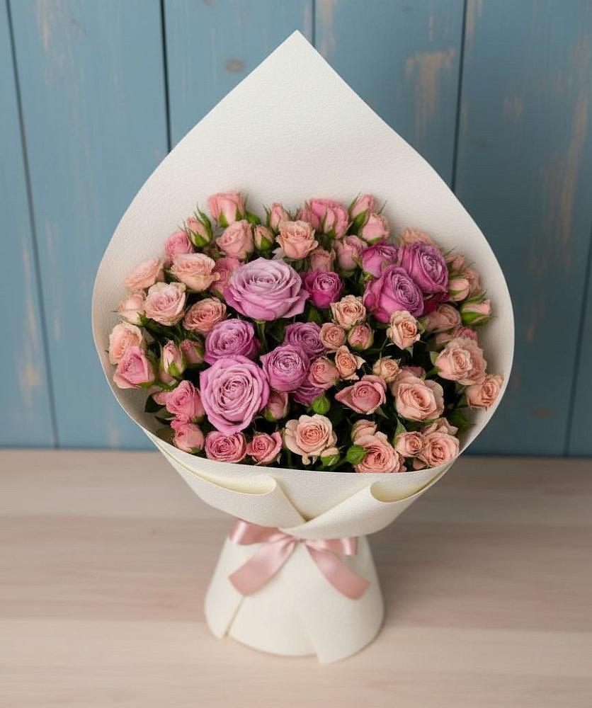 Букет цветов из: Розы в Зарево